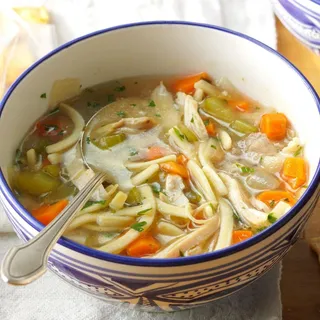 Light Chicken Soup with Breast